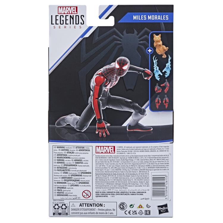 MILES MORALES SPIDER MAN 2 MARVEL LEGENDS GAMERVERSE