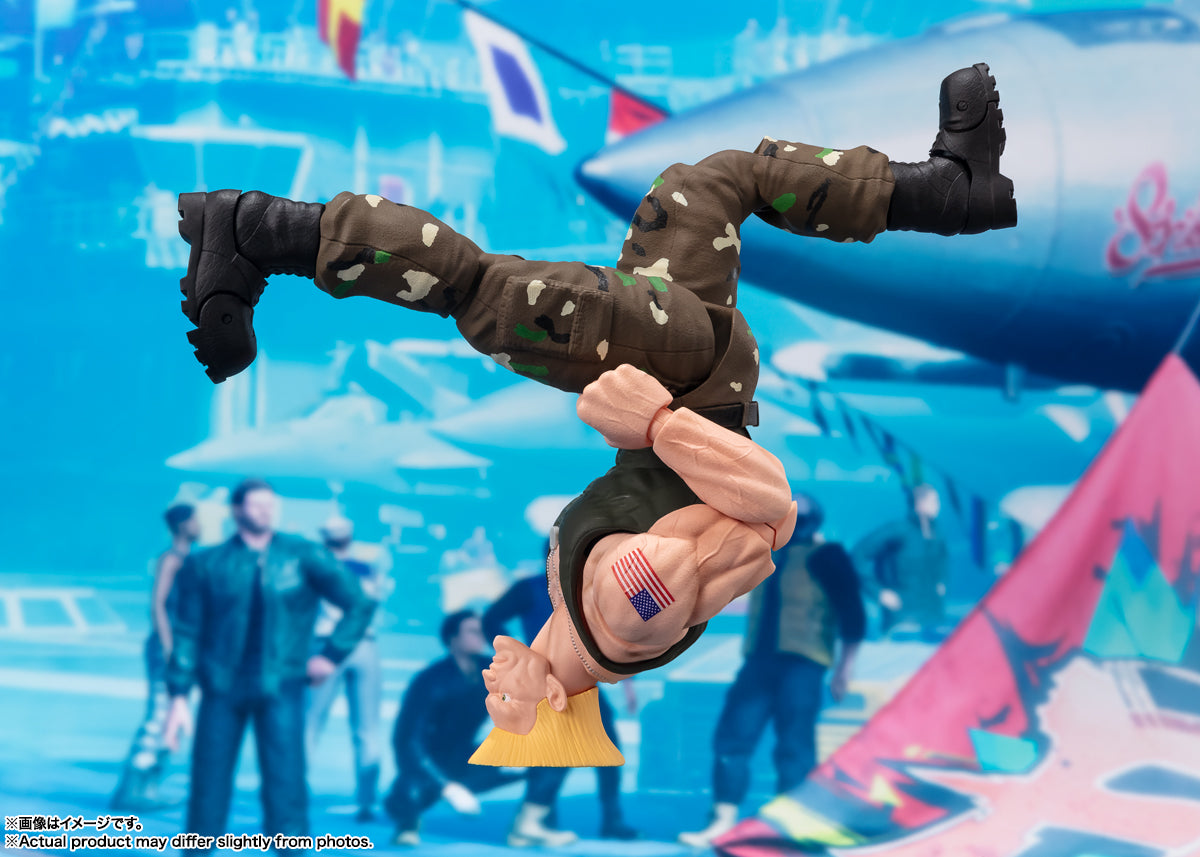 GUILE -Traje 2- Street Fighter SH Figuarts