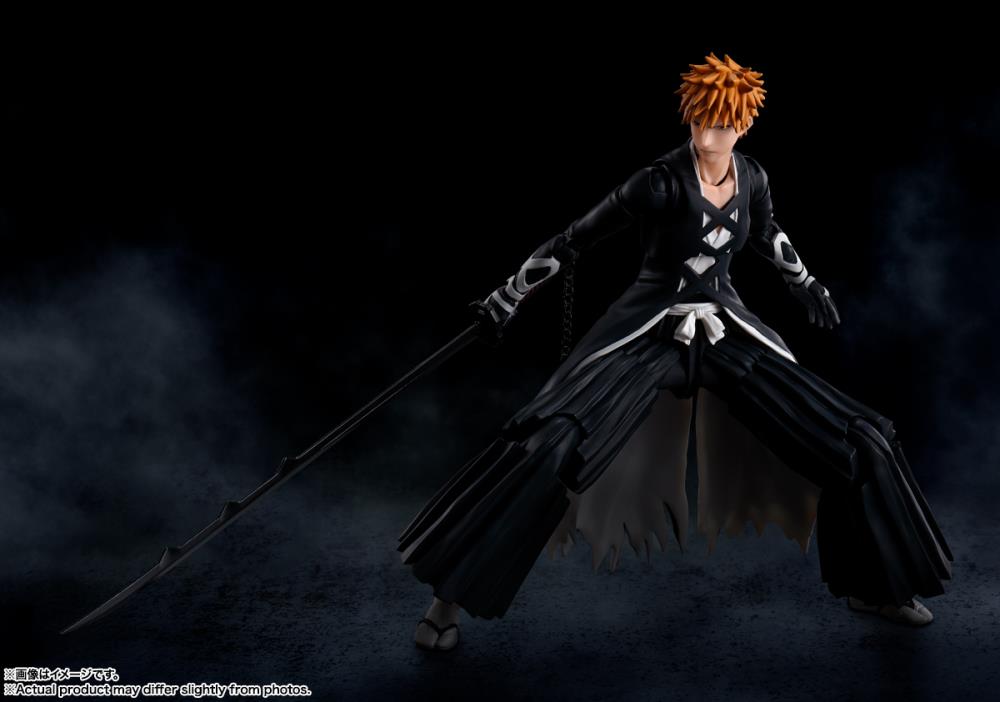 ICHIGO KUROSAKI BLEACH ( BANKAI TENSAZANGETSU) S.H. FIGUARTS