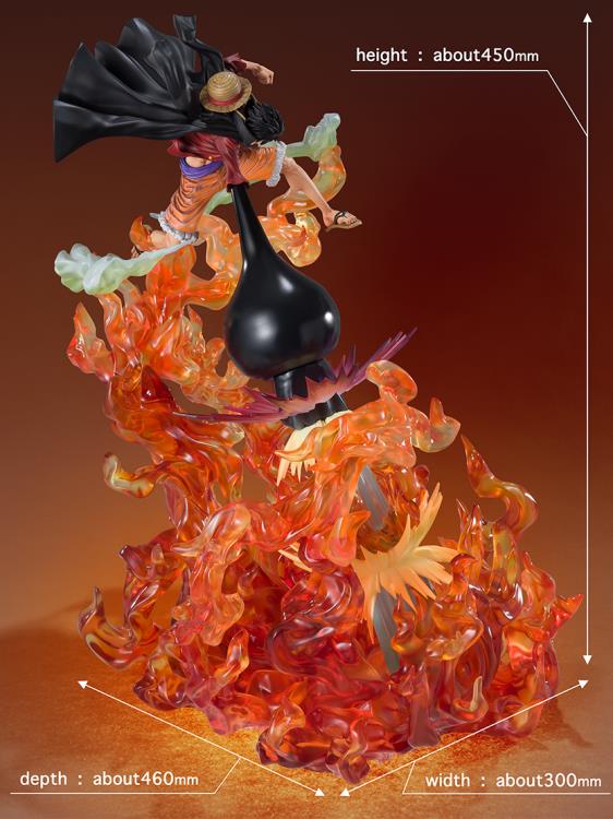 MONKEY D. LUFFY RED ROC FIGUART ZERO