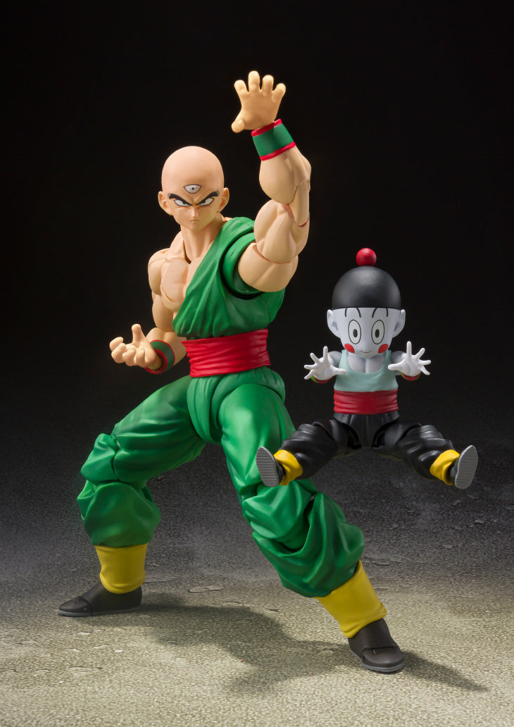 TENSHINHAN Y CHAOZ (TIEN SHINHAN) DRAGON BALL S.H. FIGUARTS