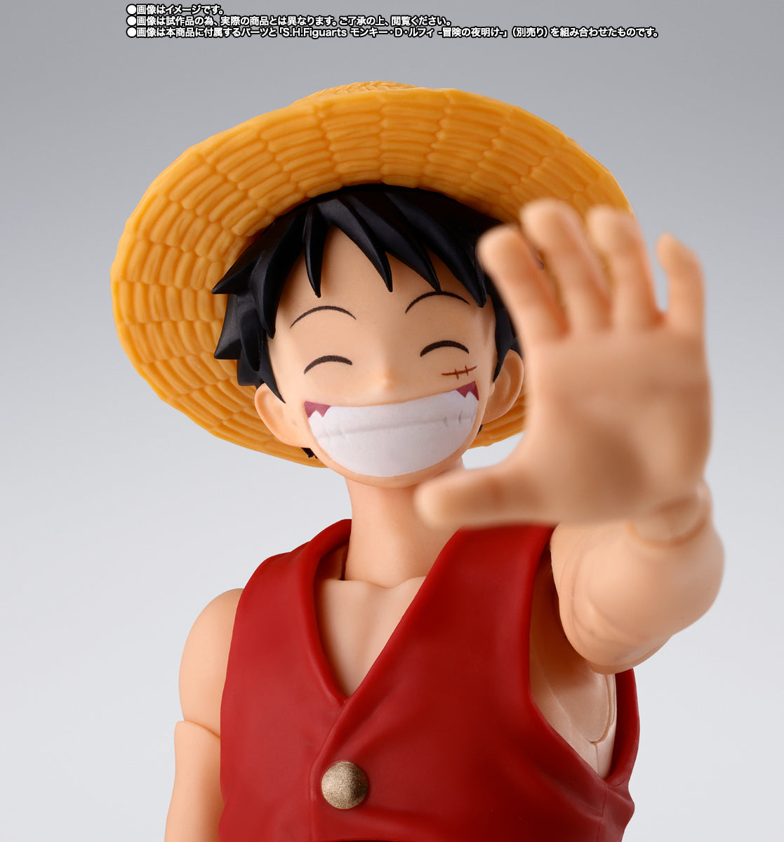 SHANKS & MONKEY D. LUFFY -CHILDHOOD- SH FIGUARTS