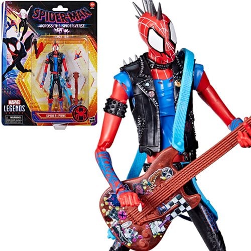 Spider-Man Across The Spider-Verse Marvel Legends Spider-Punk 6-Inch