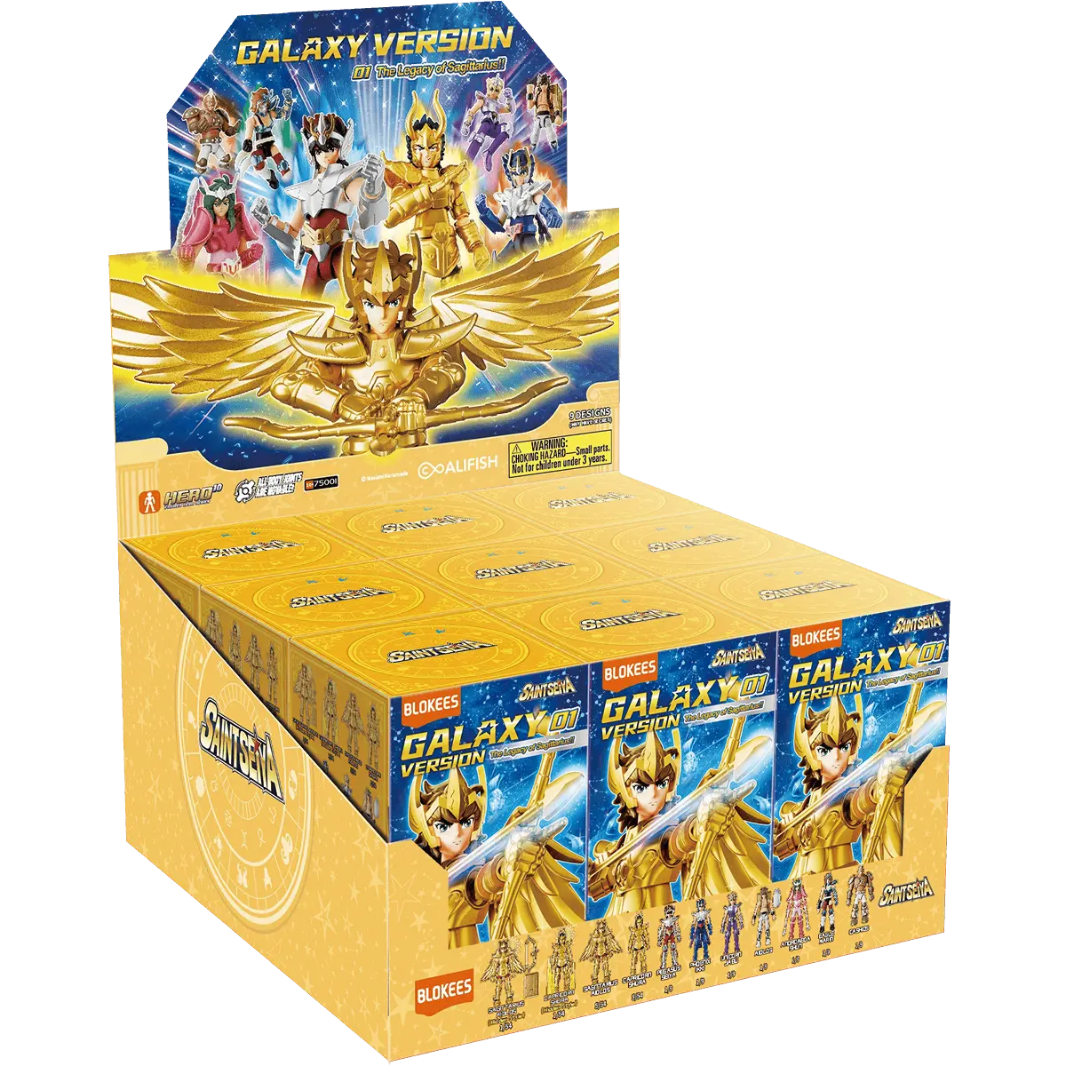 SAINT SEIYA GALAXY VERSION 01 BLOKEES