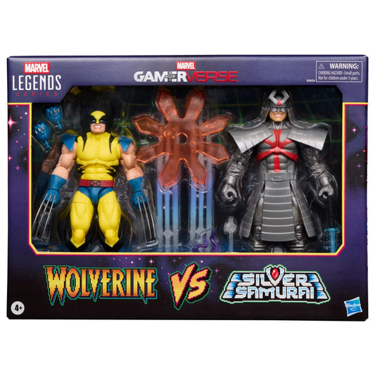 WOLVERINE VS SILVER SAMURAI GAME VERSE MARVEL LEGENDS