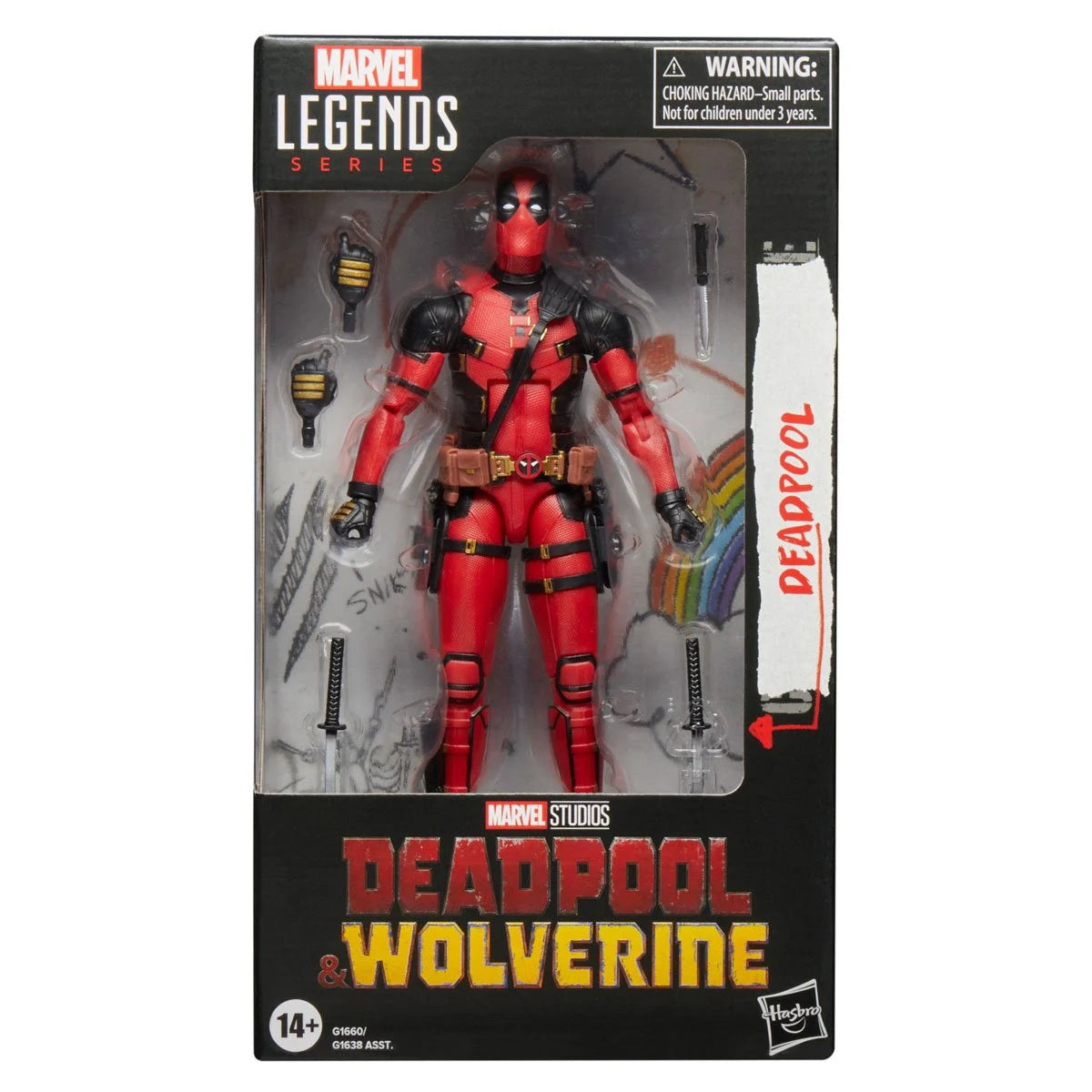 Deadpool Deadpool y Wolverine Marvel Legends