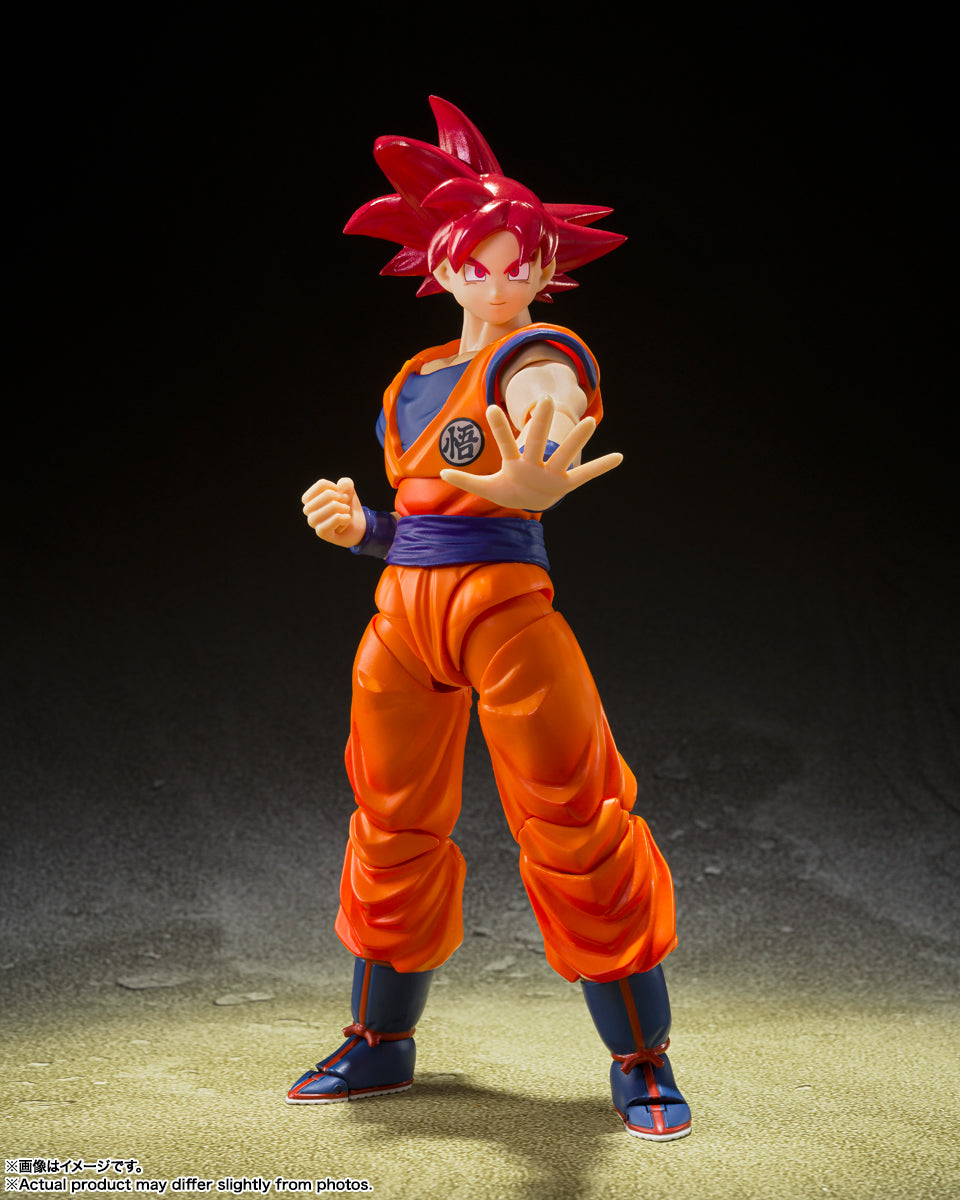 S.H. FIGUARTS SUPER SAIYAN GOD SON GOKU -SAIYAN GOD OF VIRTUE-