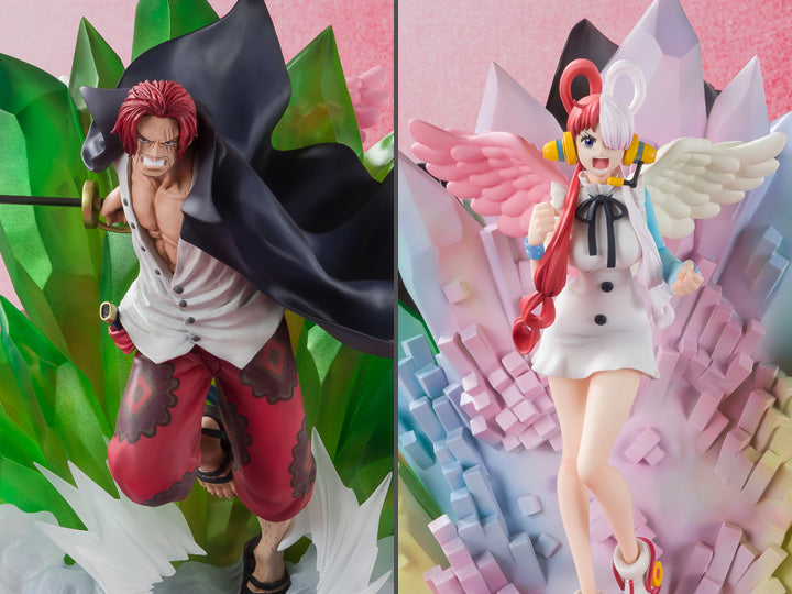 SHANKS Y UTA ONE PIECE RED FIGUARTS ZERO