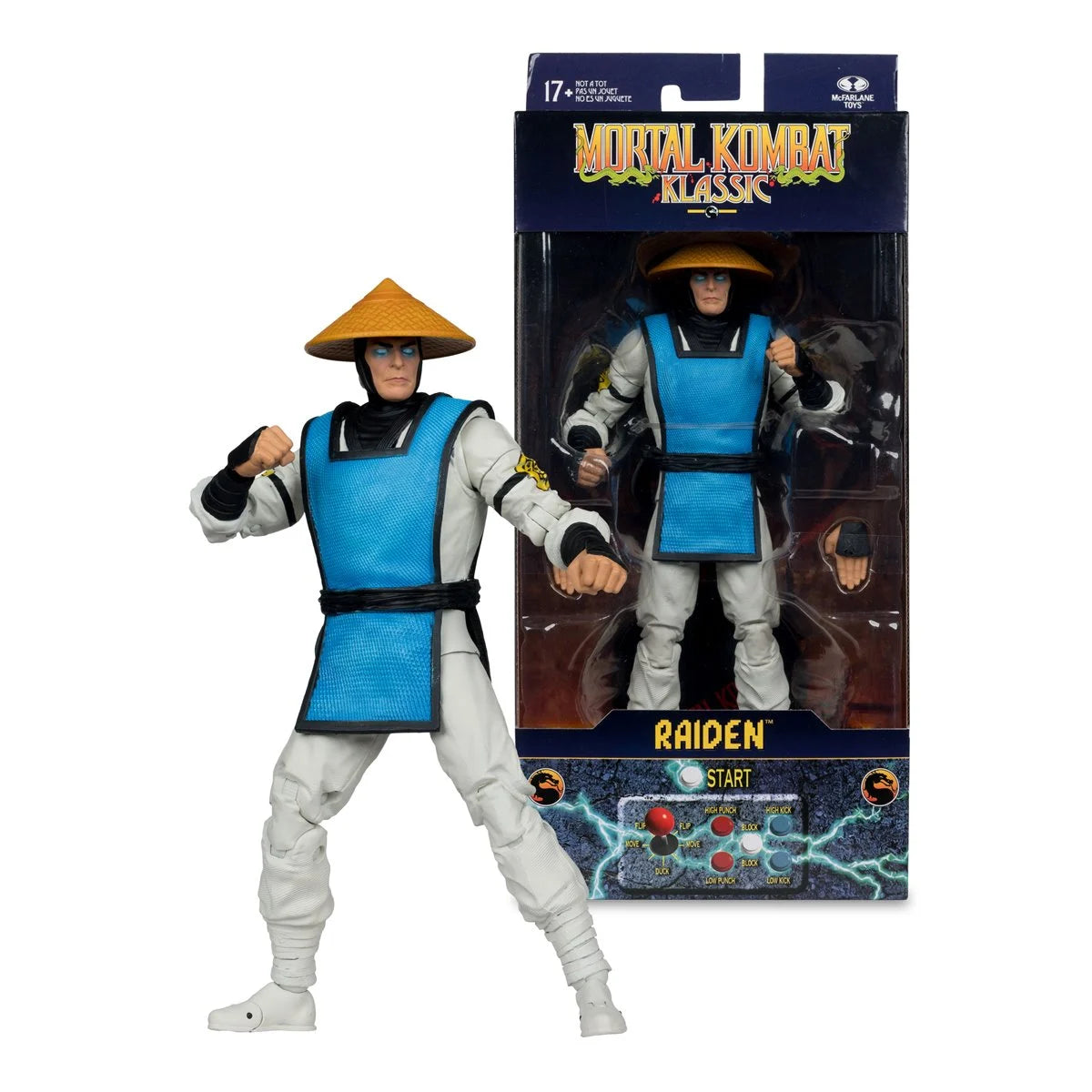 Raiden Mortal Kombat Klassic MC Farlane