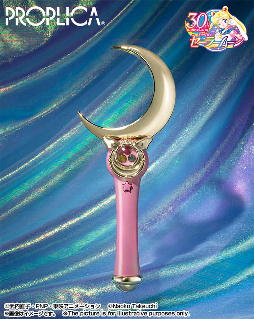 Pretty Guardian Sailor Moon Figure PROPLICA MOON STICK -Brilliant Color Edition-