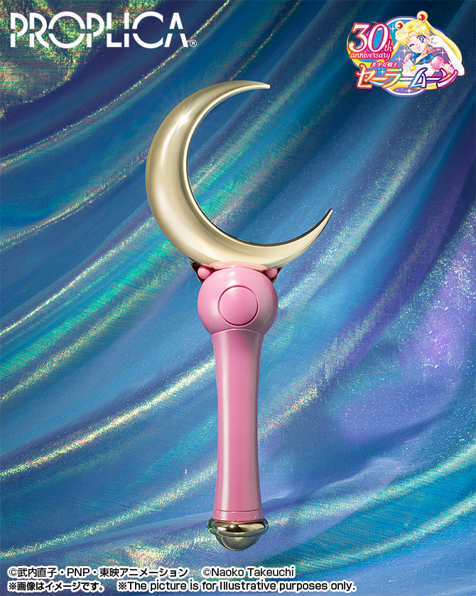 Pretty Guardian Sailor Moon Figure PROPLICA MOON STICK -Brilliant Color Edition-