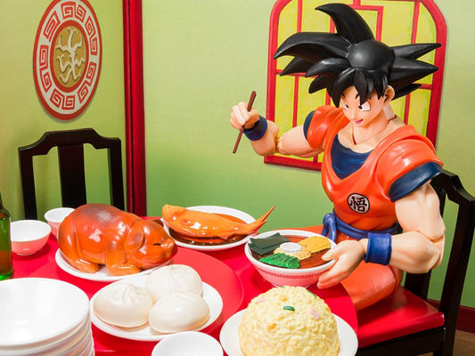 SET DE COMIDA DE GOKU SH FIGUARTS