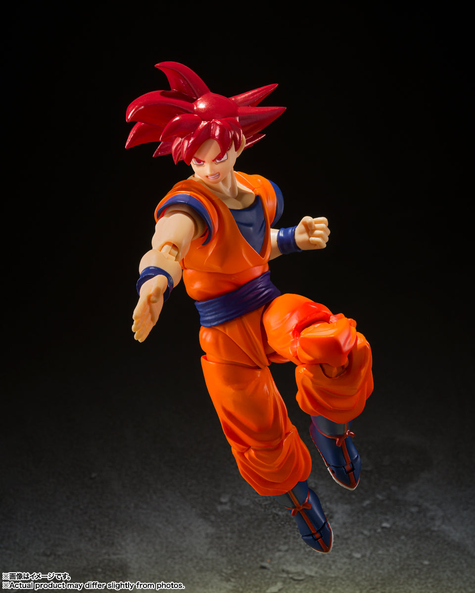 S.H. FIGUARTS SUPER SAIYAN GOD SON GOKU -SAIYAN GOD OF VIRTUE-