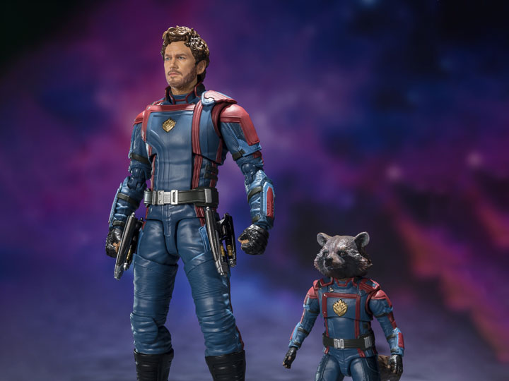 STARD-LORD Y ROCKET RACCOON GUARDIANES DE LA GALAXIA S.H. FIGUARTS