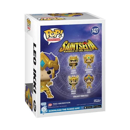 Saint Seiya Knights of the Zodiac Leo Ikki Funko Pop! Vinyl Figure #142