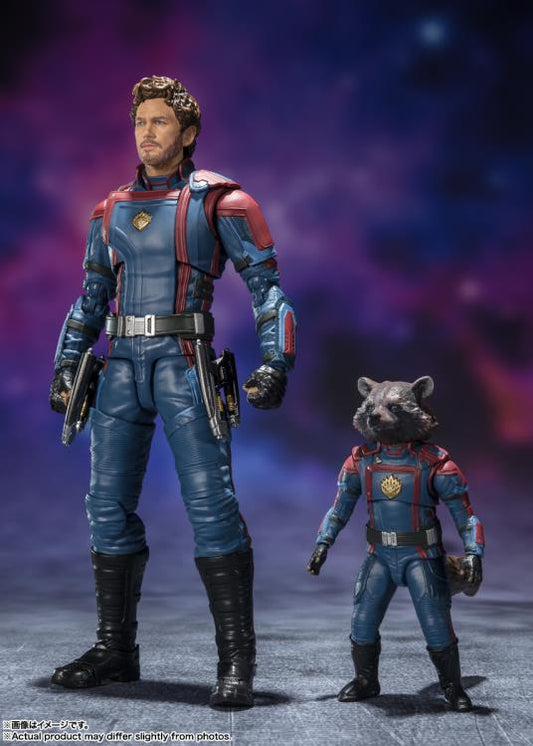 STARD-LORD Y ROCKET RACCOON GUARDIANES DE LA GALAXIA S.H. FIGUARTS