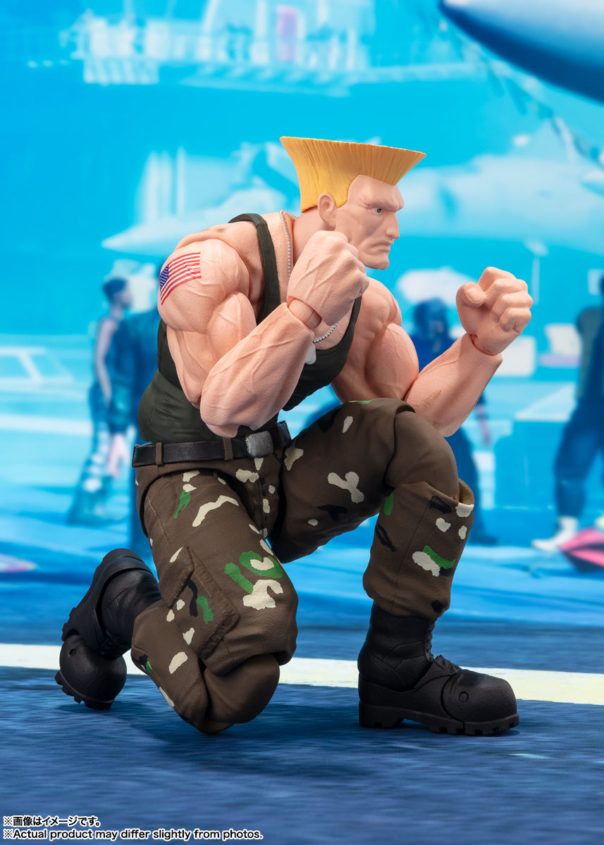 GUILE -Traje 2- Street Fighter SH Figuarts