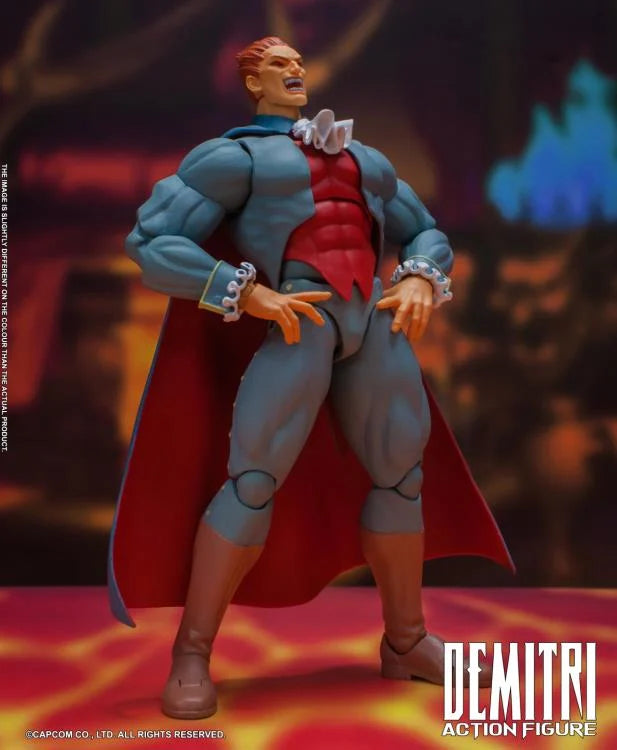 DEMITRI MAXIMOFF - DARKSTALKERS ACTION FIGURE