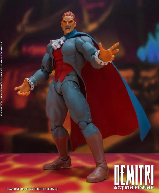 DEMITRI MAXIMOFF - DARKSTALKERS ACTION FIGURE