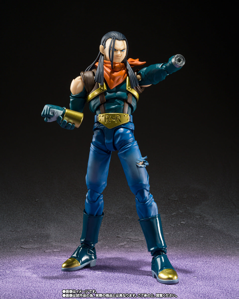 SUPER ANDROID 17 DRAGON BALL GT SH FIGUARTS