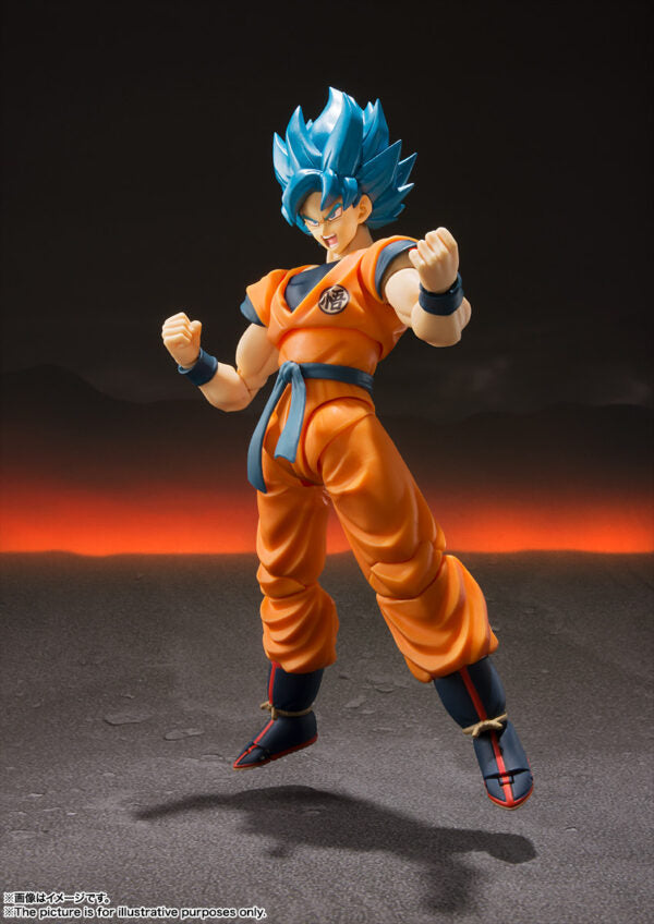 SON GOKU SUPER SAIYAN GOD BLUE S.H. FIGUARTS