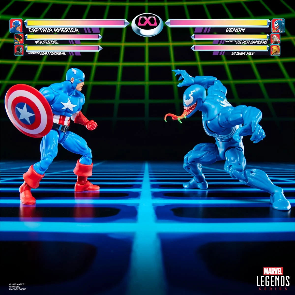 CAPITAN AMERICA VS VENOM GAME VERSE MARVEL LEGENDS