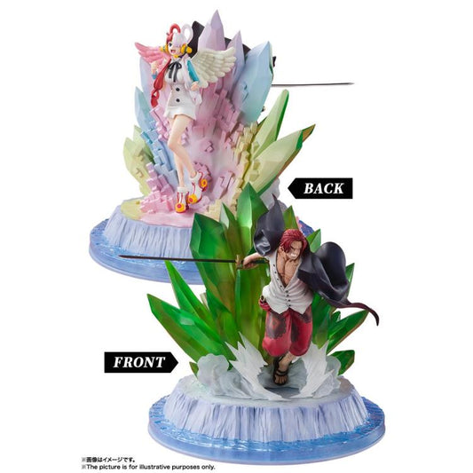 SHANKS Y UTA ONE PIECE RED FIGUARTS ZERO