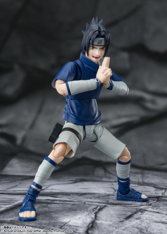 SASUKE NARUTO NINJA PRODIGY OF THE UCHIHA CLAN BLOODLINE) SH FIGUARTS
