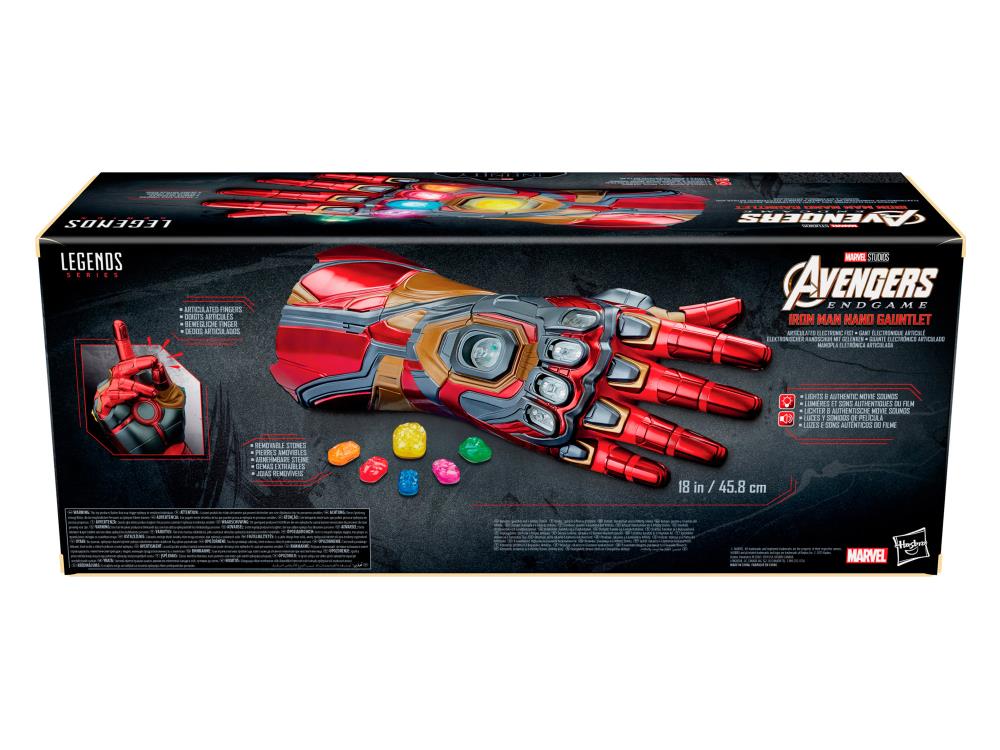 NANO GUANTELETE MARVEL LEGENDS ENDGAME