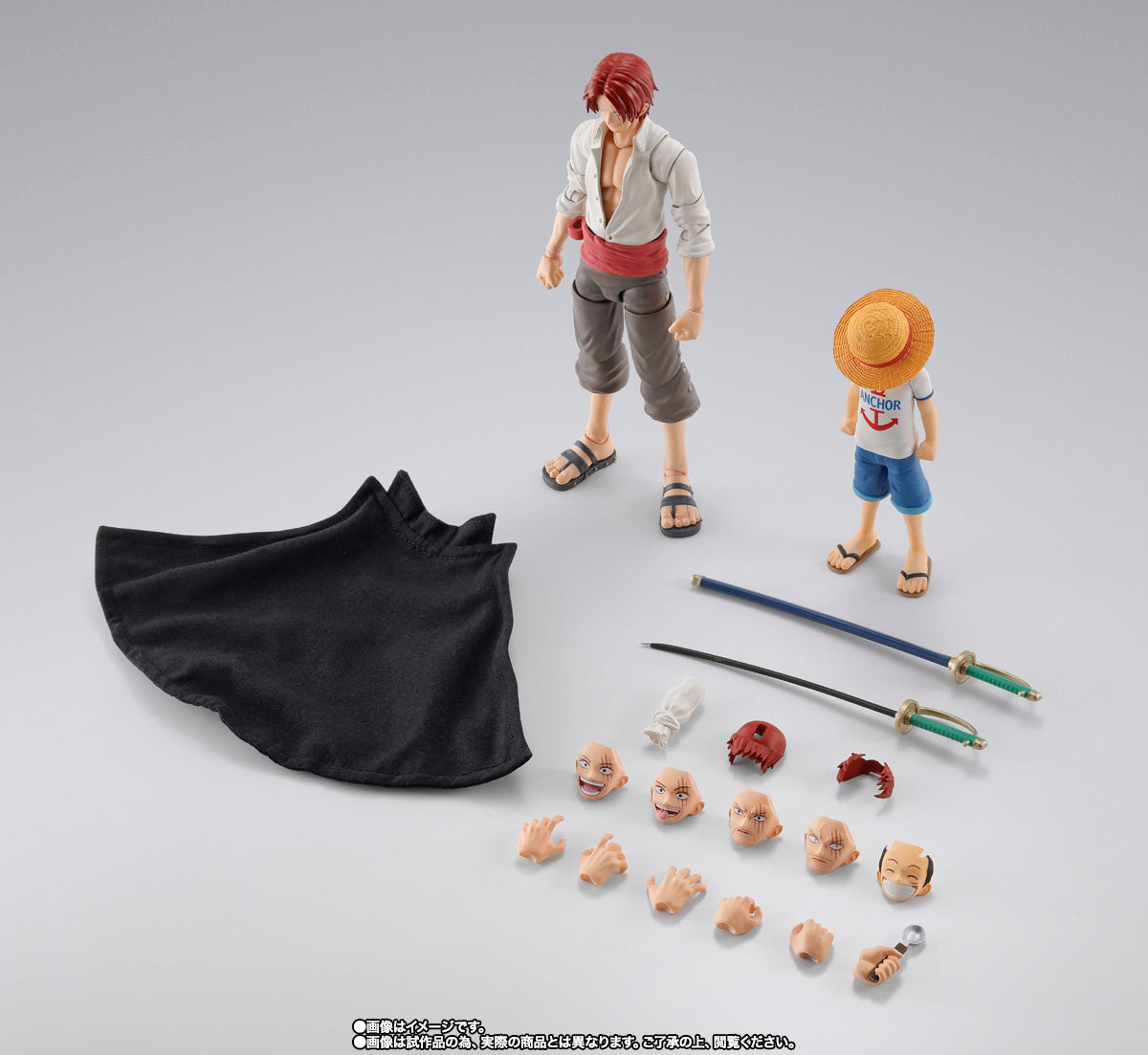 SHANKS & MONKEY D. LUFFY -CHILDHOOD- SH FIGUARTS