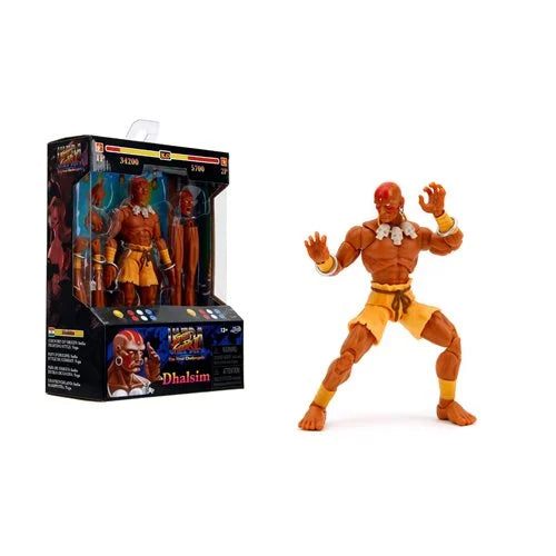 DHALSIM ULTRA STREET FIGHTER II JADA TOYS