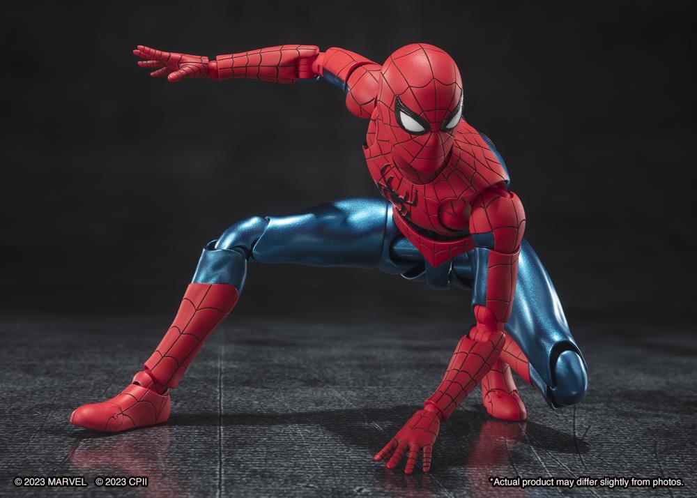 SPIDER-MAN (NEW RED Y BLUE SUIT) S.H. FIGUARTS