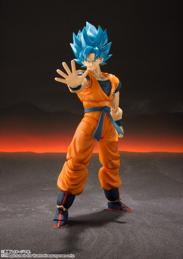 SON GOKU SUPER SAIYAN GOD BLUE S.H. FIGUARTS