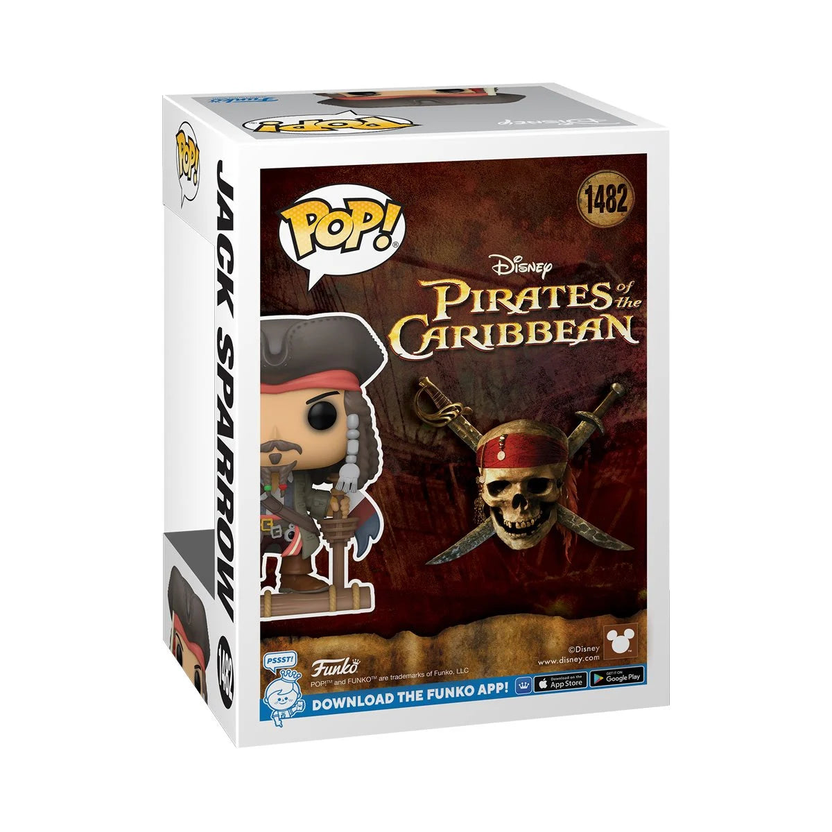 JACK SPARROW (OPENING) #1482 PIRATAS DEL KARIBE FUNKO POP