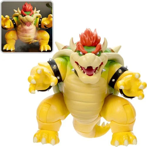 The Super Mario Bros Movie Fire Breathing Bowser 7-Inch Figure