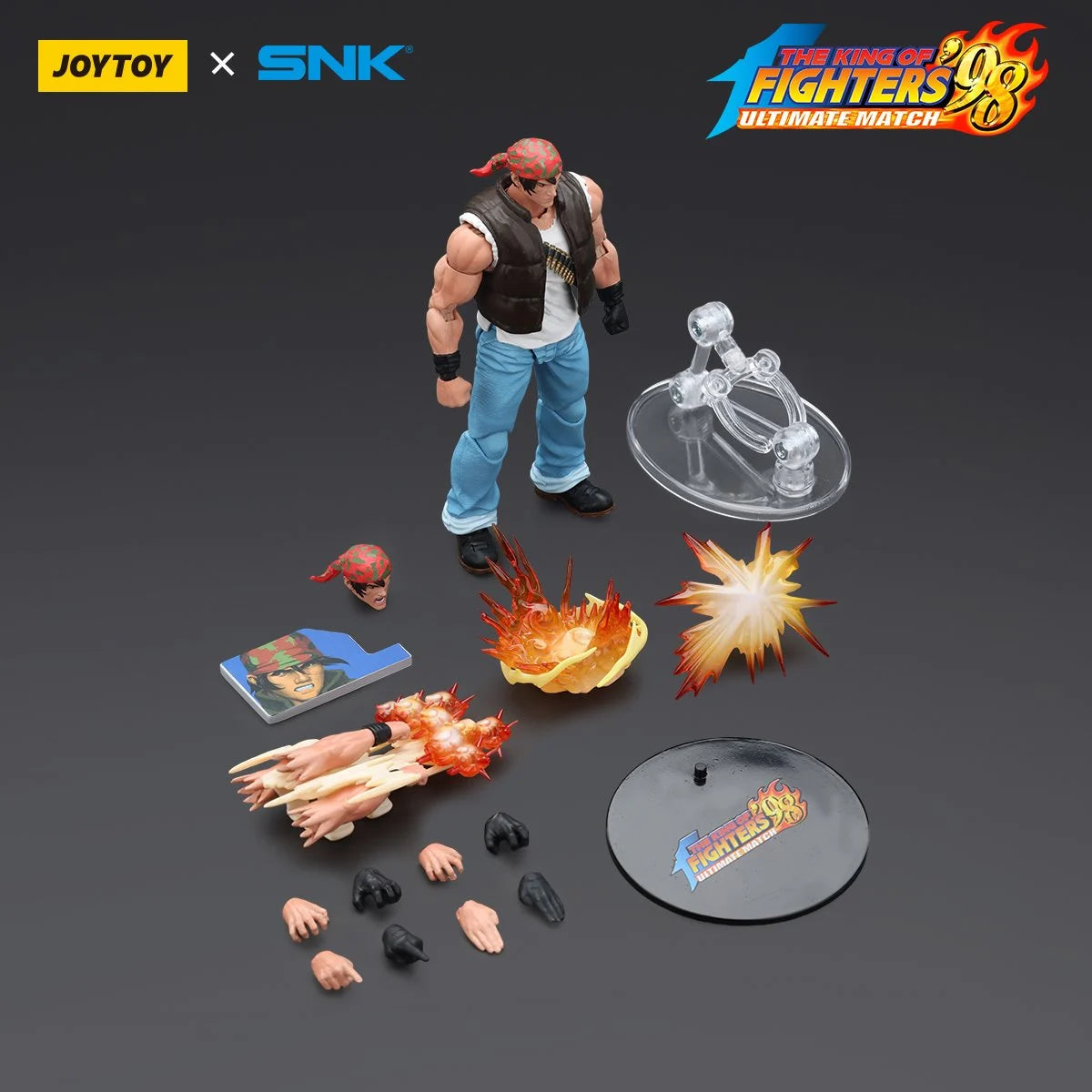 Ralf Jones King of Fighters 98 Joy Toy 1:18