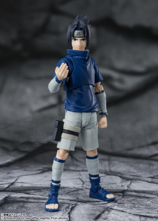 SASUKE NARUTO NINJA PRODIGY OF THE UCHIHA CLAN BLOODLINE) SH FIGUARTS