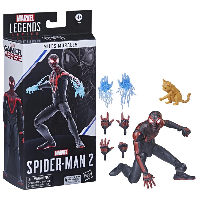 MILES MORALES SPIDER MAN 2 MARVEL LEGENDS GAMERVERSE