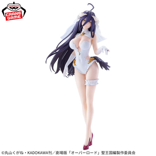 ALBEDO BODA Overlord GLITTER y GLAMOURS BANPRESTO