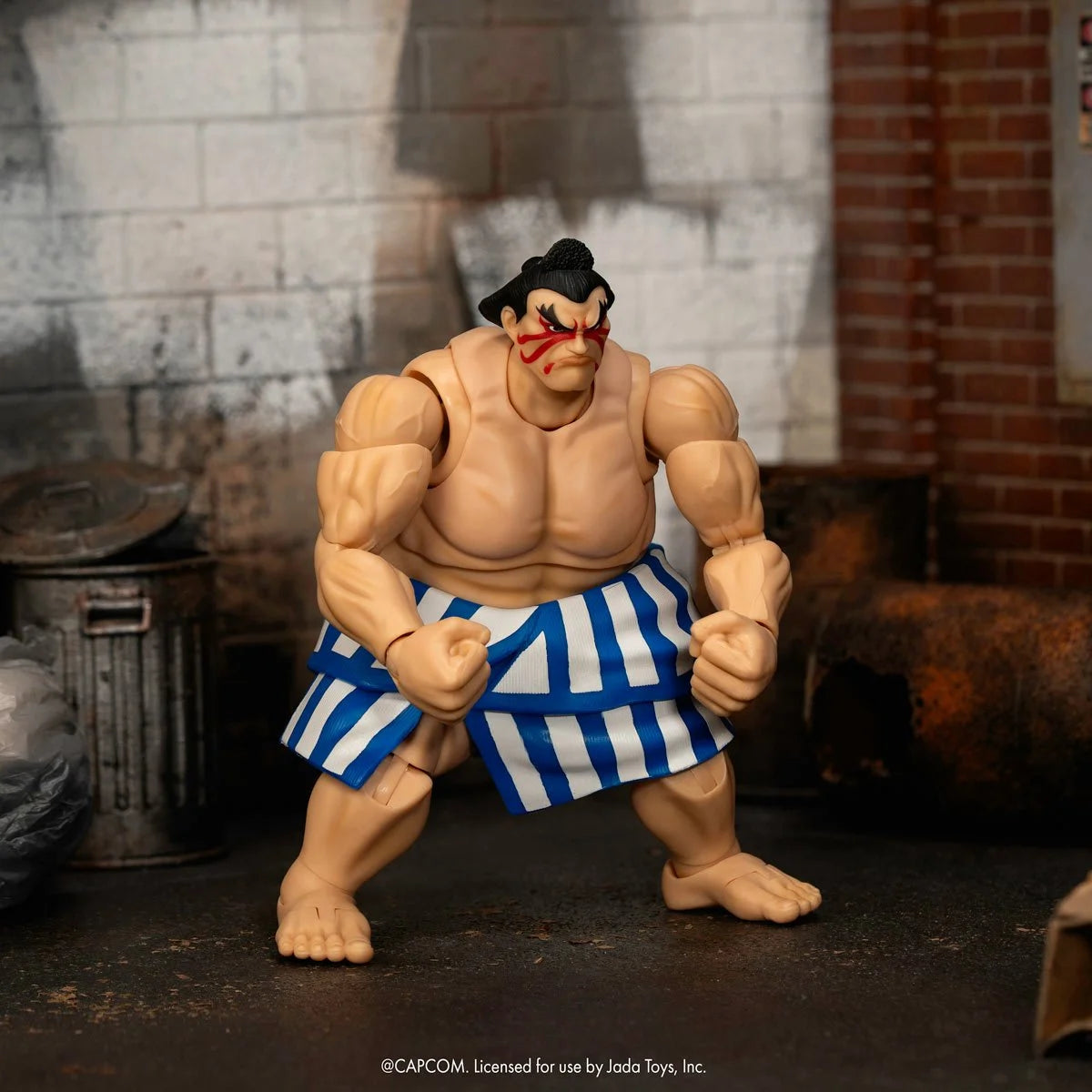 E. Honda Deluxe Ultra Street Fighter II Jada Toys