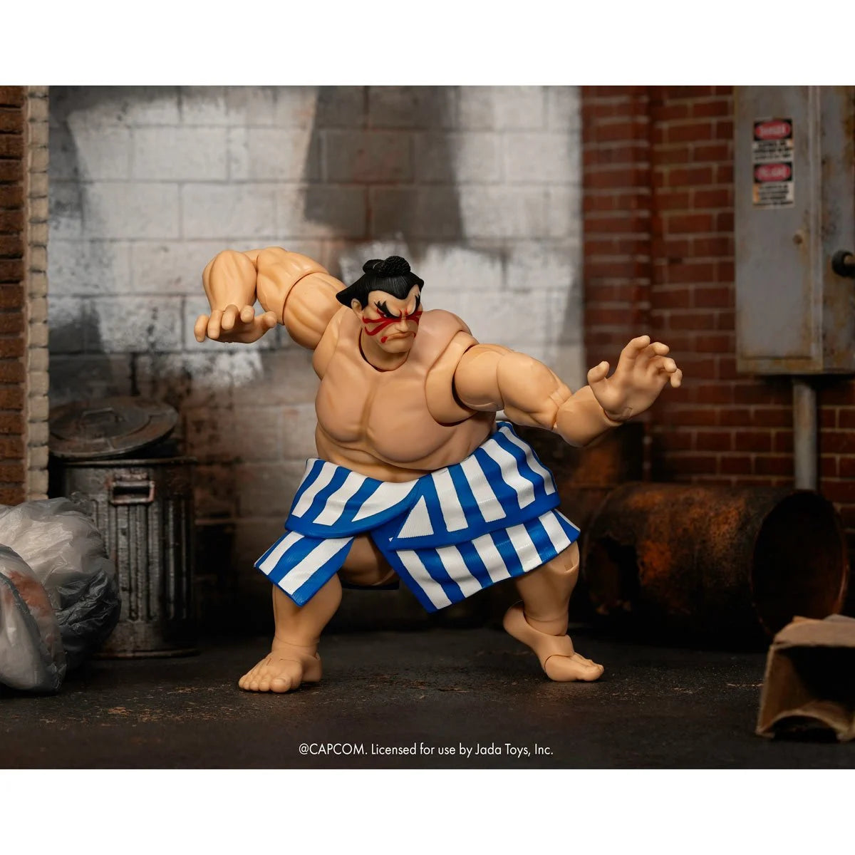E. Honda Deluxe Ultra Street Fighter II Jada Toys