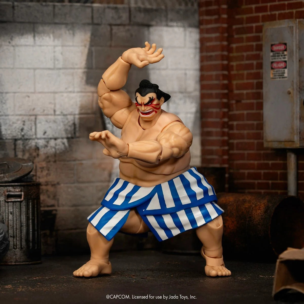 E. Honda Deluxe Ultra Street Fighter II Jada Toys