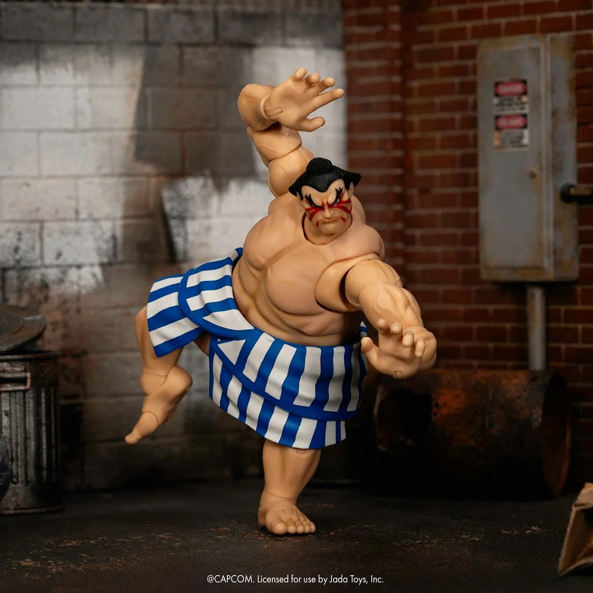 E. Honda Deluxe Ultra Street Fighter II Jada Toys