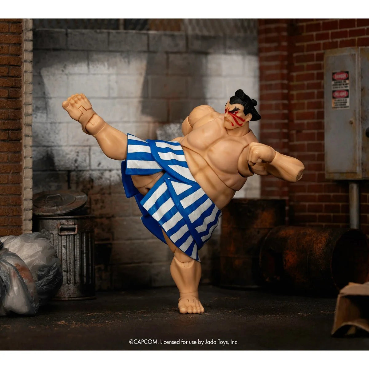 E. Honda Deluxe Ultra Street Fighter II Jada Toys