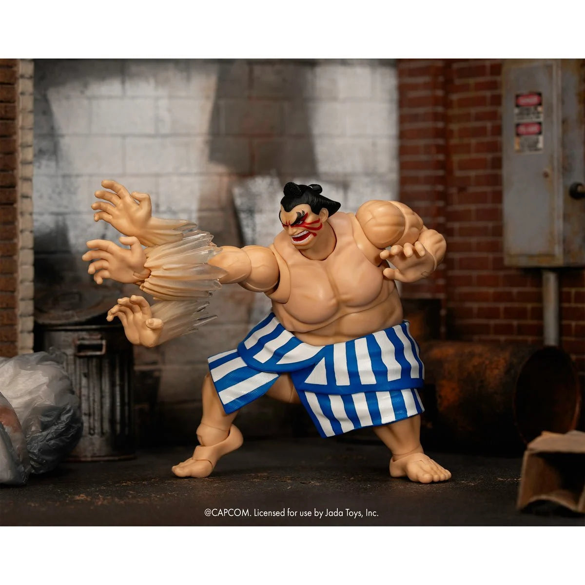 E. Honda Deluxe Ultra Street Fighter II Jada Toys