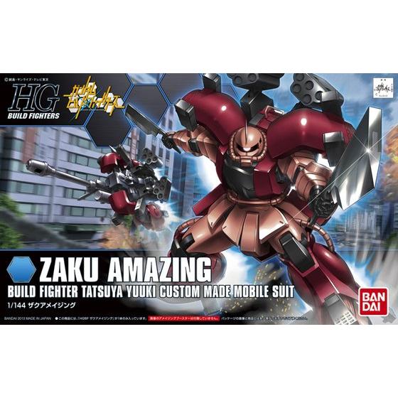 GUNDAM ZAKU AMAZING HGBF 1/144 MODEL KIT