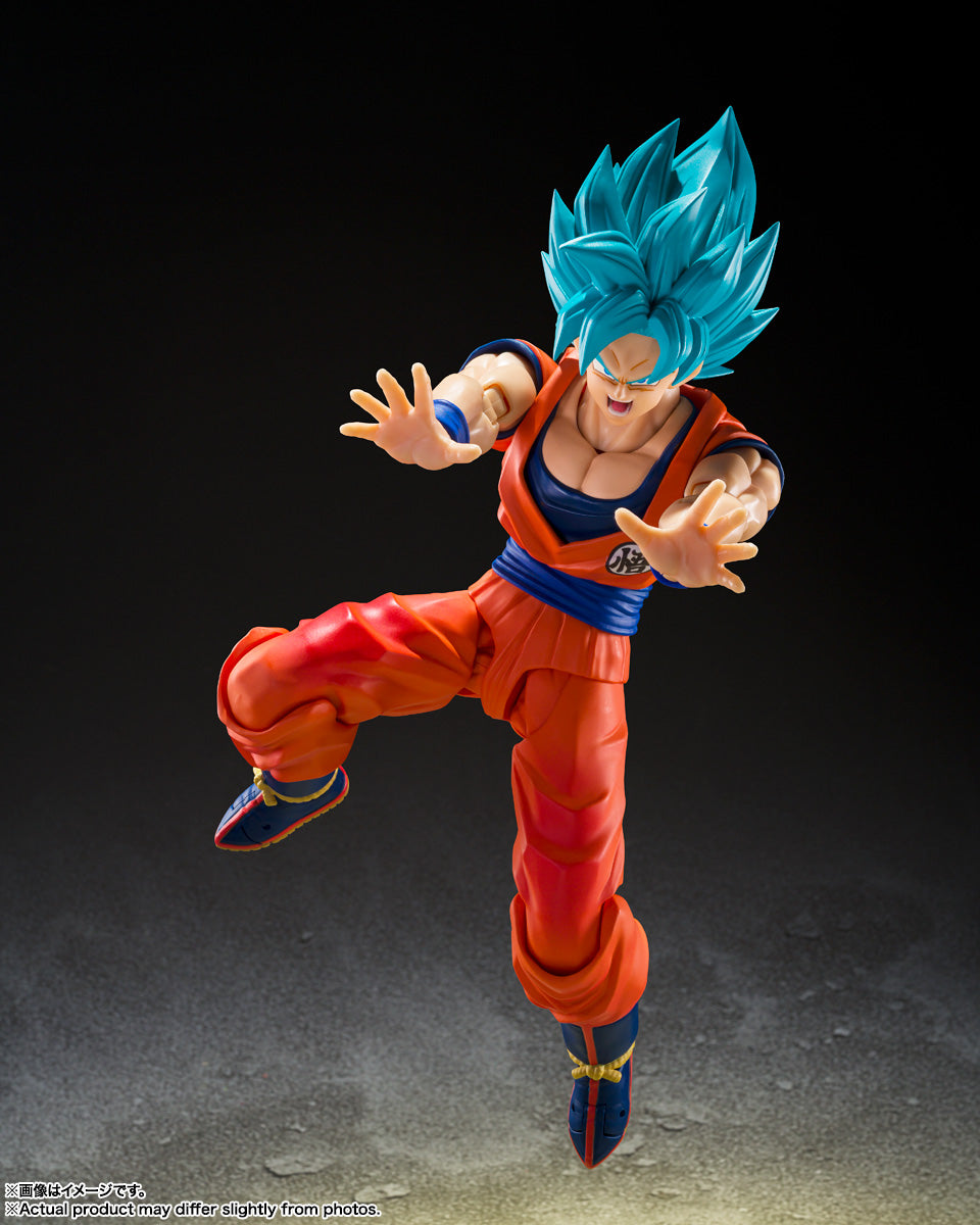 Goku SS Blue Power Transcending Limits SH Figuarts