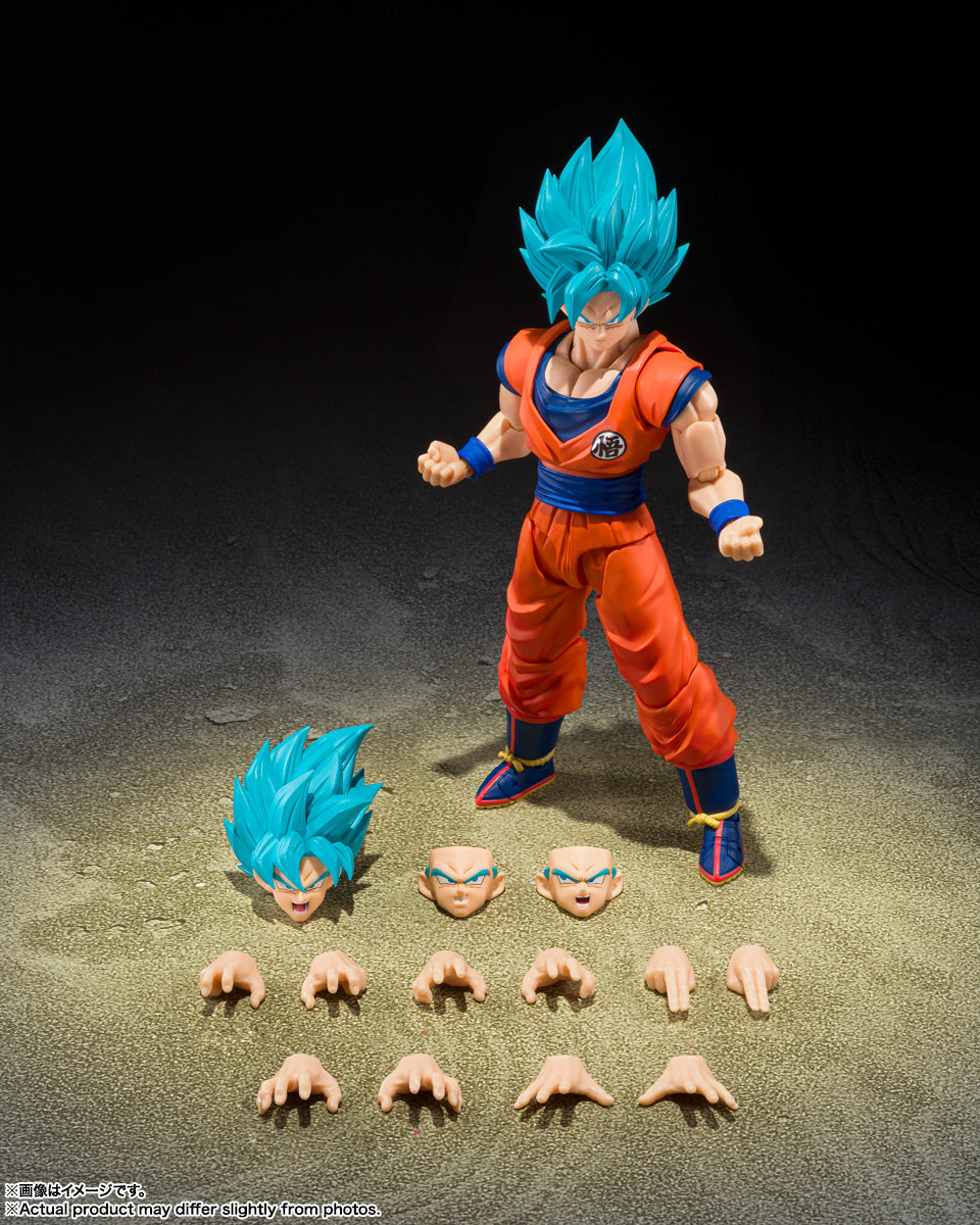 Goku SS Blue Power Transcending Limits SH Figuarts