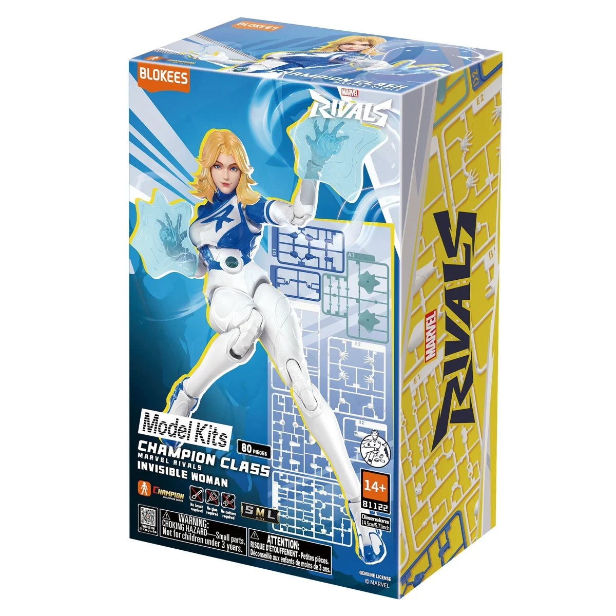 Invisible Woman Fantastic Four Marvel Rivals Champion Class Model Kit