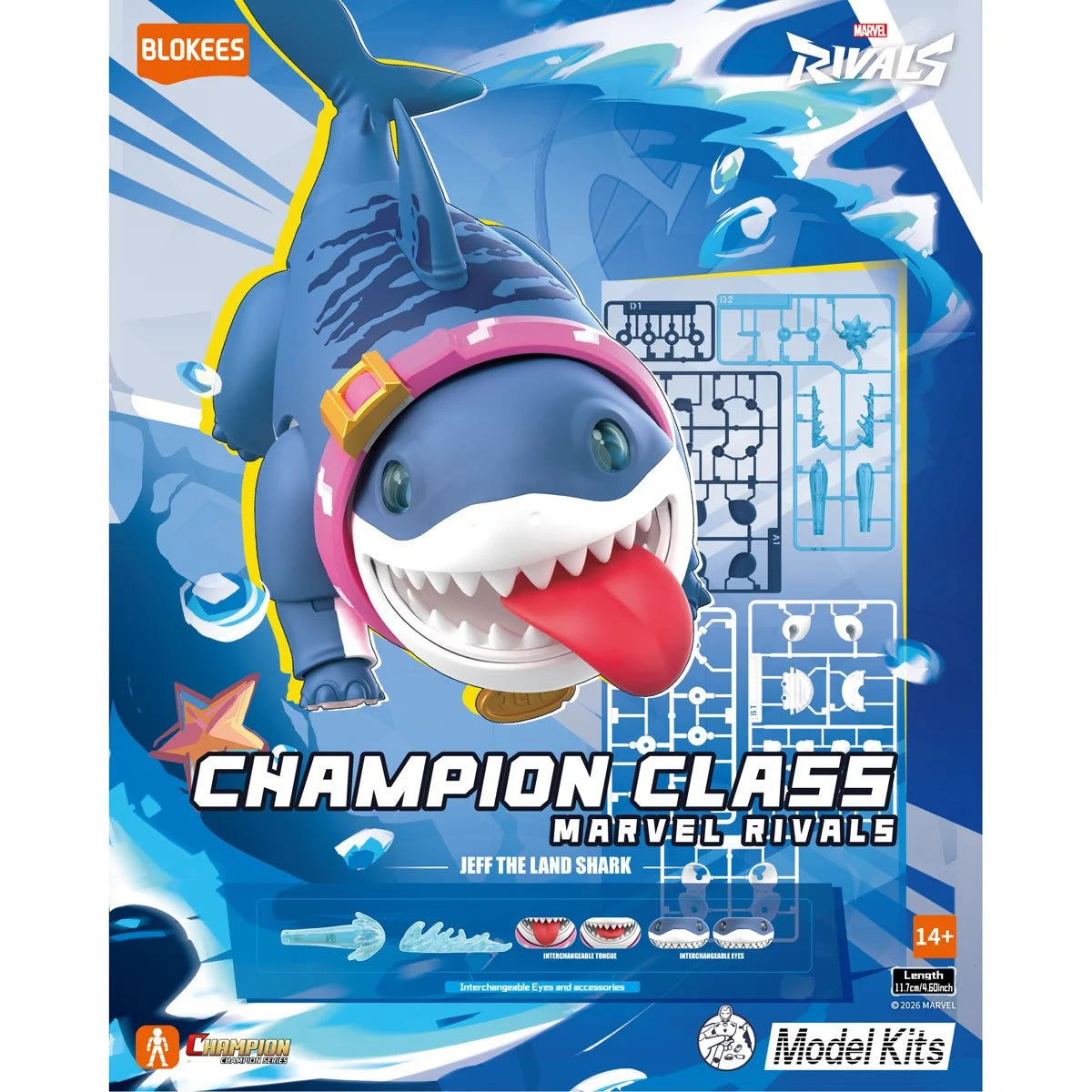 Jeff the Land Shark Marvel Rivals Champion Class Model Kit